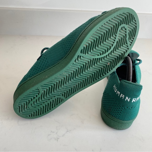 Adidas Pharrell Williams Superstar UK 9 Green PrimeKnit Human Race - Picture 6 of 7